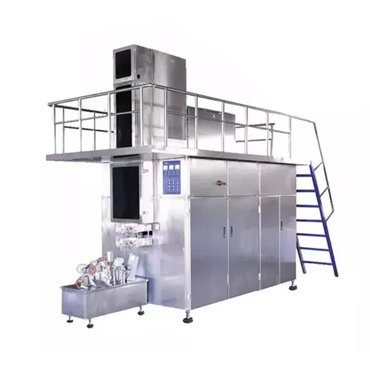 Aseptic Carton Box Filling Packing Machine