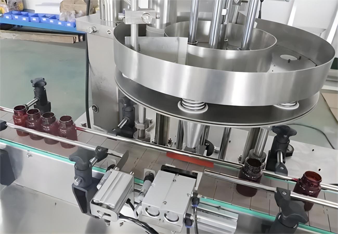rotary unloading into cans