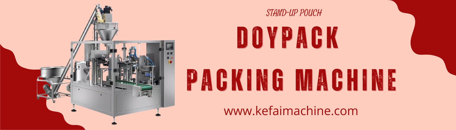 doypack packing machine banner